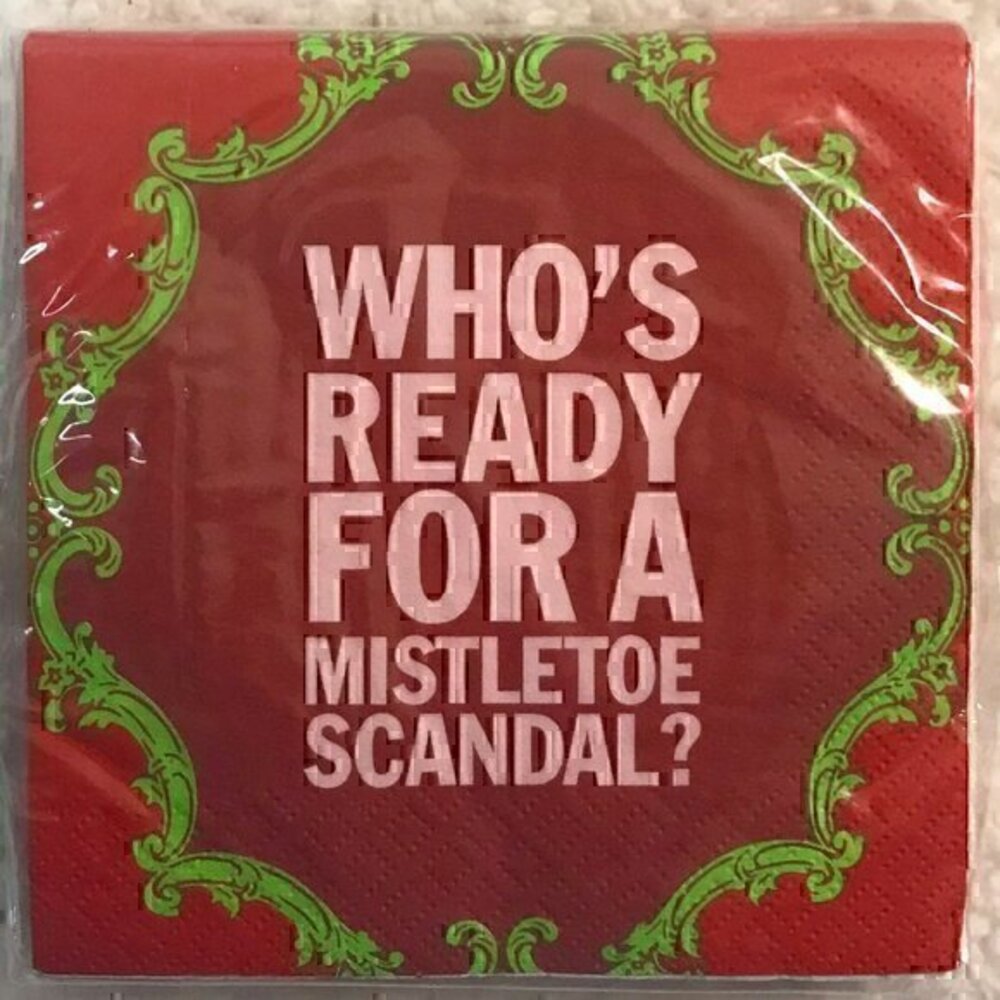🎉 2/$10 Inviting Co. Naughty Betty "Scandal" Beverage Napkins